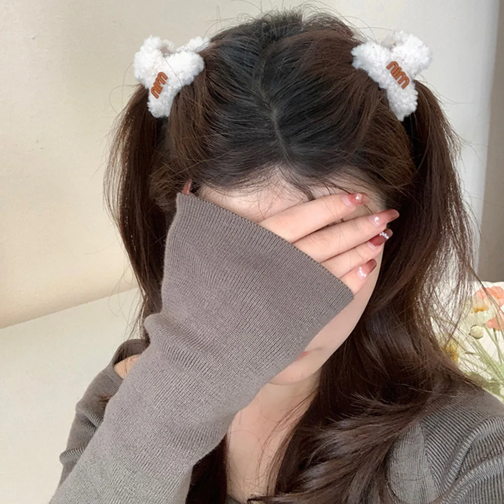 

Заколка-краб для волос с надписью, Шпилька для волос с геометрическим рисунком, зимний миниатюрный зажим для волос