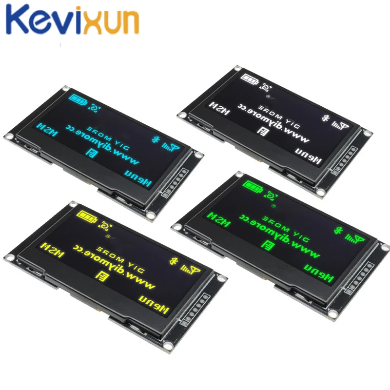 

2.4" 2.42 inch 128x64 OLED LCD Display Module SSD1309 12864 7 Pin SPI/IIC I2C Serial Interface for Arduino UNO R3 C51