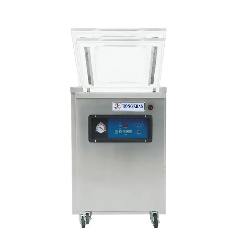 Напольная однокамерная вакуумная машина для запечатывания пищевых продуктов