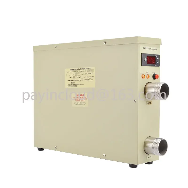

Heat Pump Swimming Pool Heater 5.5kw Heat Pump Portable Electric Water Heater