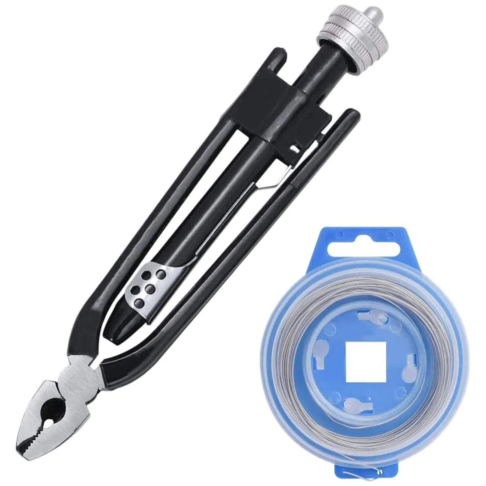 

6Inch Aircraft Safety Wire Twisting Pliers Set Lock Twist Twister Tool / 7.5M Roll 0.7Mm Stainless Steel Safety Lock Wire