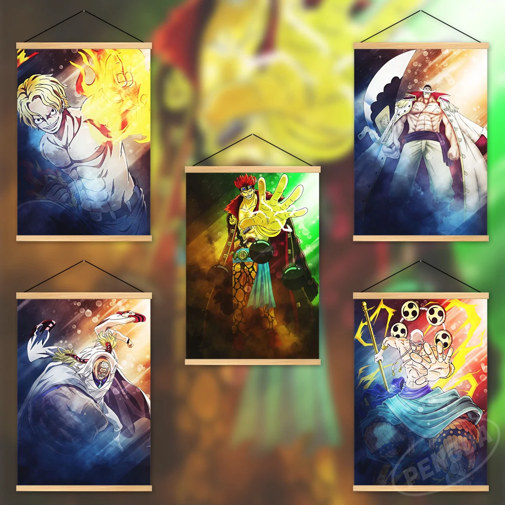 

Женская подвеска цельный плакат Luffy холст Shanks стена Сабо искусство Sanji печатная живопись Зоро деревянная гостиная