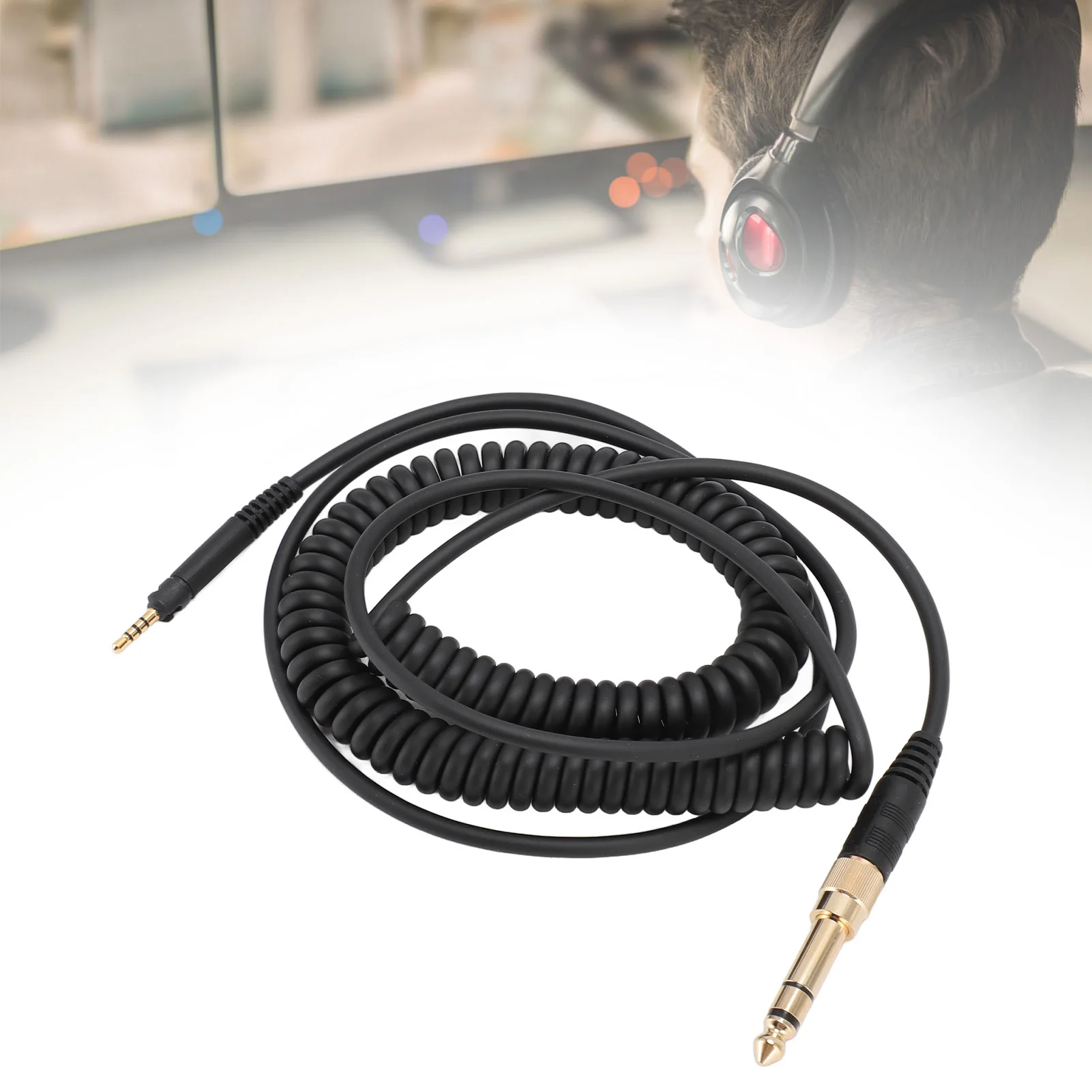 Спиральный кабель для наушников Sennheiser HD598 HD598Cs HD599 HD569 HD579 HD558 HD518