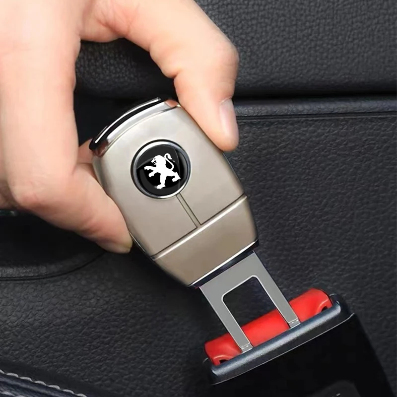 

Car Seat Belt Clip Extension Plug Seat Belt Clip Extender Accessories For Peugeot 206 307 308 3008 207 208 407 508 2008 5008 107