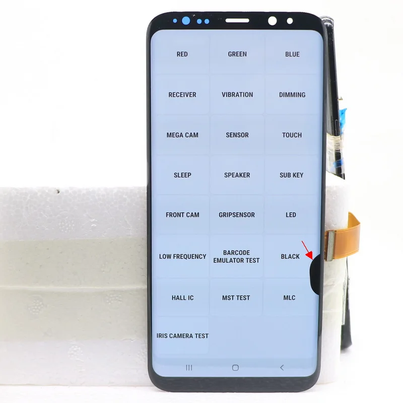 Фото ORI AMOLED для Samsung S8 Plus SM-G955, дисплей с сенсорным экраном, дигитайзер в сборе, полностью протестирован, готов к замене №4
