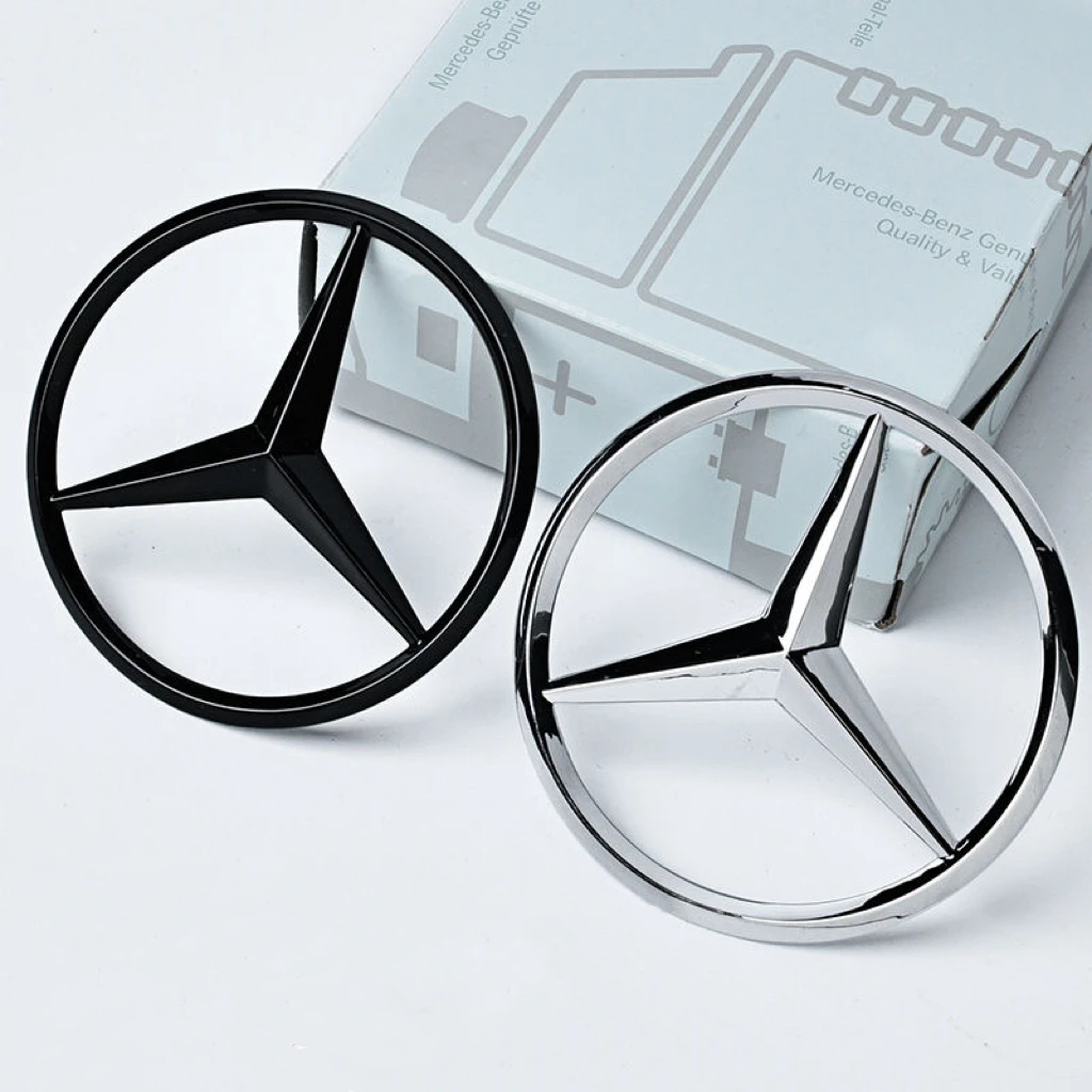1X ABS Автомобильная наклейка с эмблемой багажника для Mercedes Benz S320 W164 W203 W204 W168 C180 E320