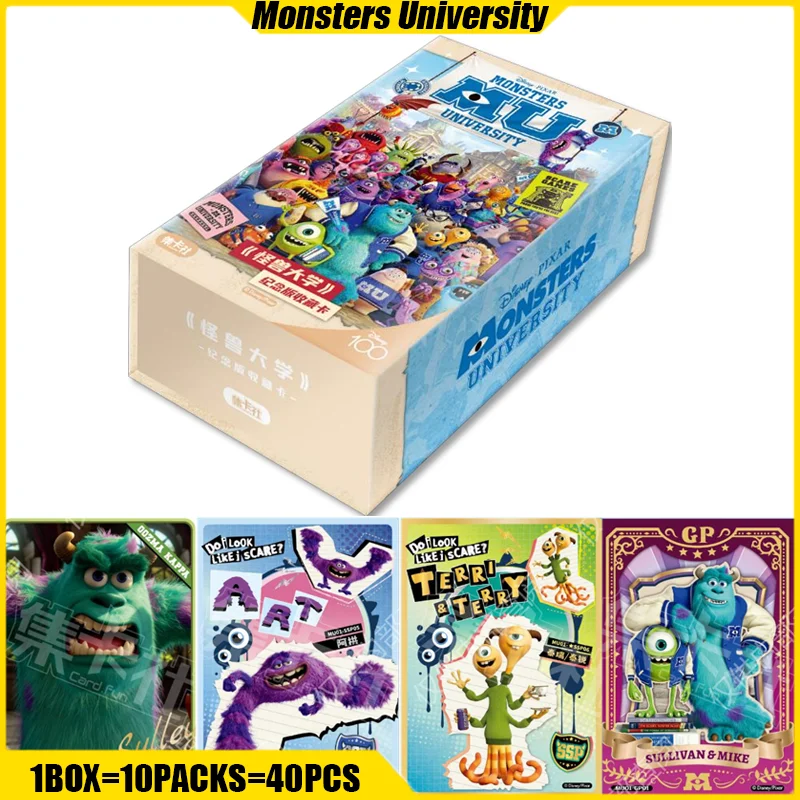 

Card.fun Monsters University Cards Disney Anime Playing Cards Mistery Box Board Games Toys Birthday Gifts for Boys and Girls