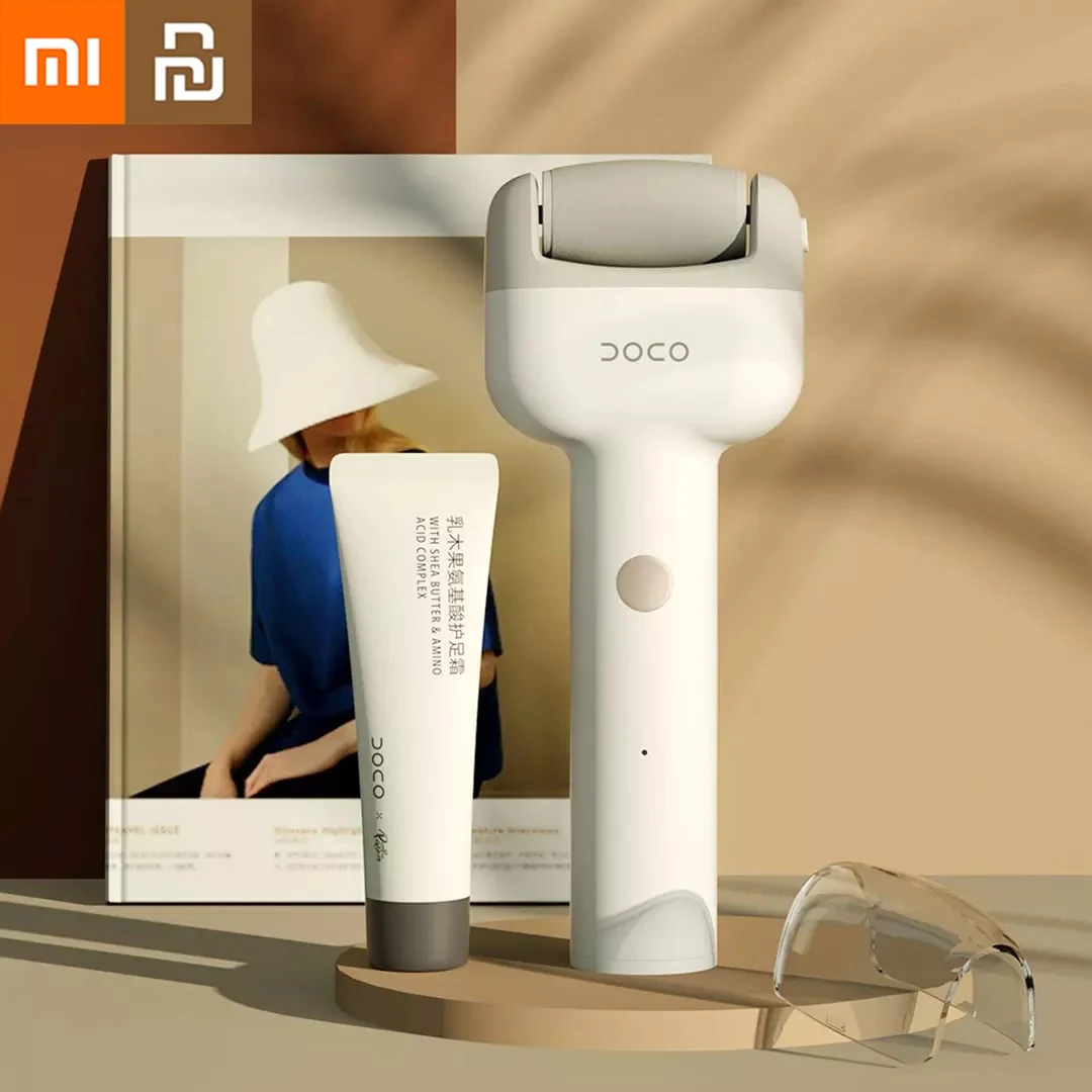 

Набор для ремонта ног Xiaomi Youpin, перезаряжаемый Электрический педикюрный крем для удаления омертвевшей кожи, мозолей
