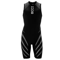 huub 2021 triathlon race suit mens cycling aero skinsuit mono ciclismo hombre wetsuit for swimbikerun sleeveless jumpsuit