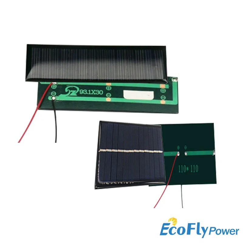 1PC 7V 50mA 210mA Mini Epoxy Solar Panel Mono/poly Silicon DIY for Power Solar System Board Panel Charging