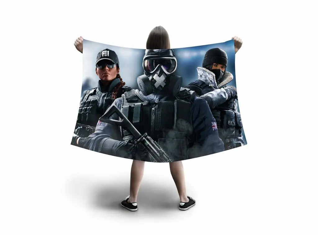 Флаг Tom Clancy’s Rainbow Six Том Клэнси’с Реинбоу Сикс №7 |