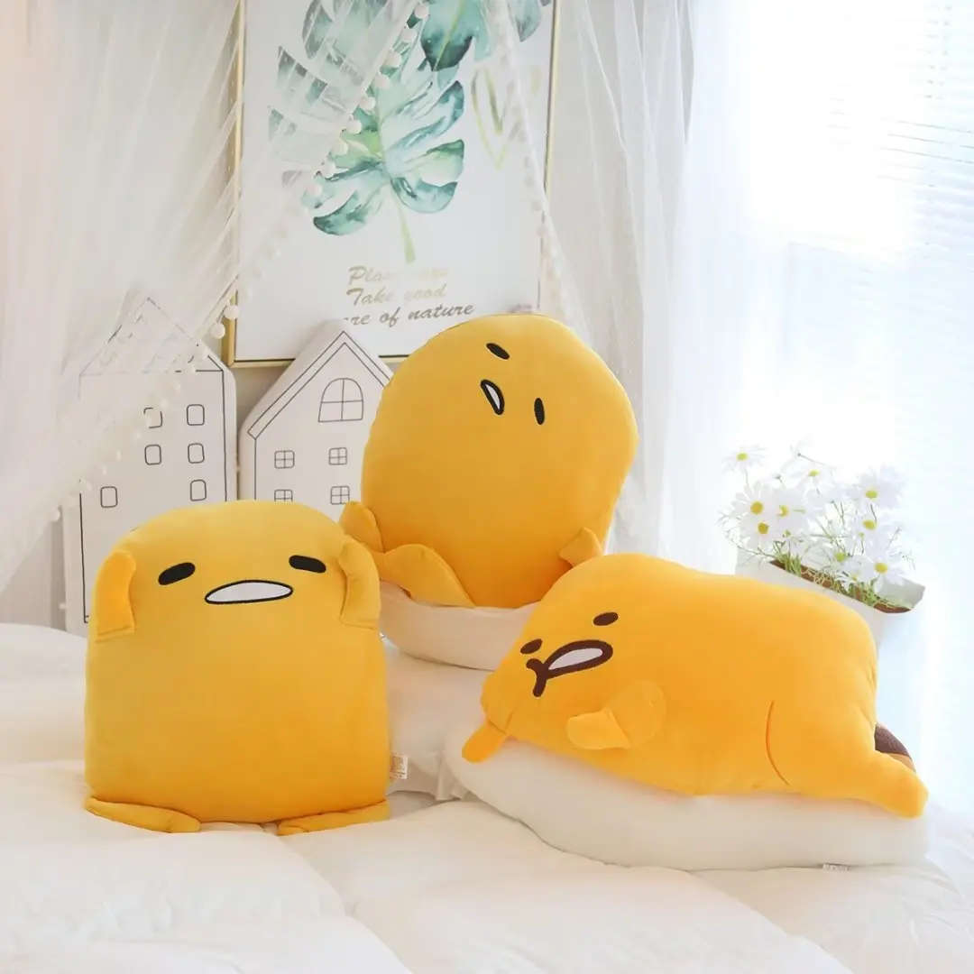 

Gudetama Kawaii Plush Pillow Plush Filled Cushion Gudetama Plush Throw Pillow Gifts For Children