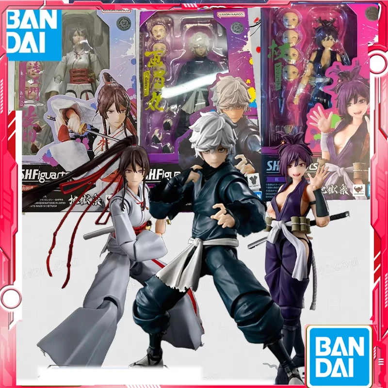 Bandai Genuine OriginaL SHF COMPREHENSIVE SERIES HELL MUSIC Фигурки Игрушки для мальчиков и девочек Дети