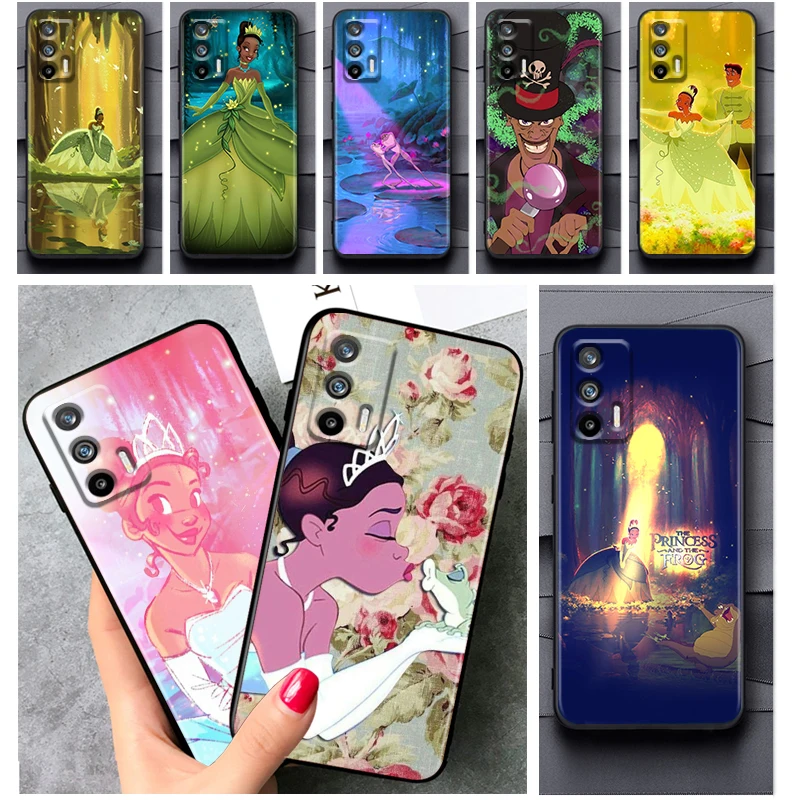 

The Princess and the Frog Phone Case For OPPO Realme V11 X3 X50 Q5i GT GT2 Neo2 Neo3 C21Y C3 9 9i 8 8i 7i Pro Master Black
