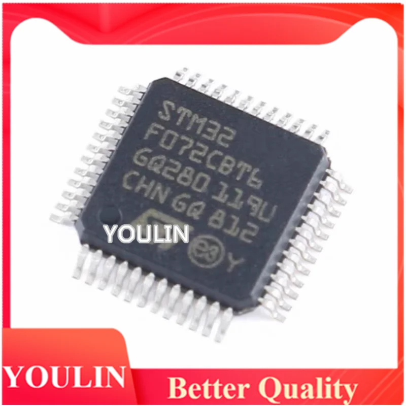 

5 шт., новый оригинальный микроконтроллер STM32F072CBT6