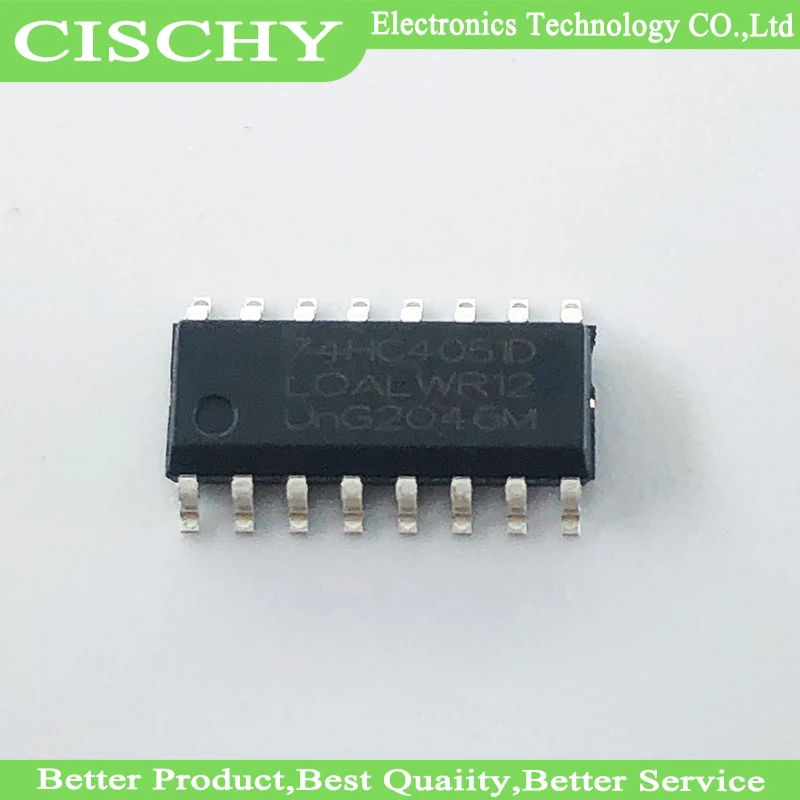 

20 шт./лот SN74HC4051DR 74HC4051D 74HC4051 лапками углублением SOP-16 в наличии