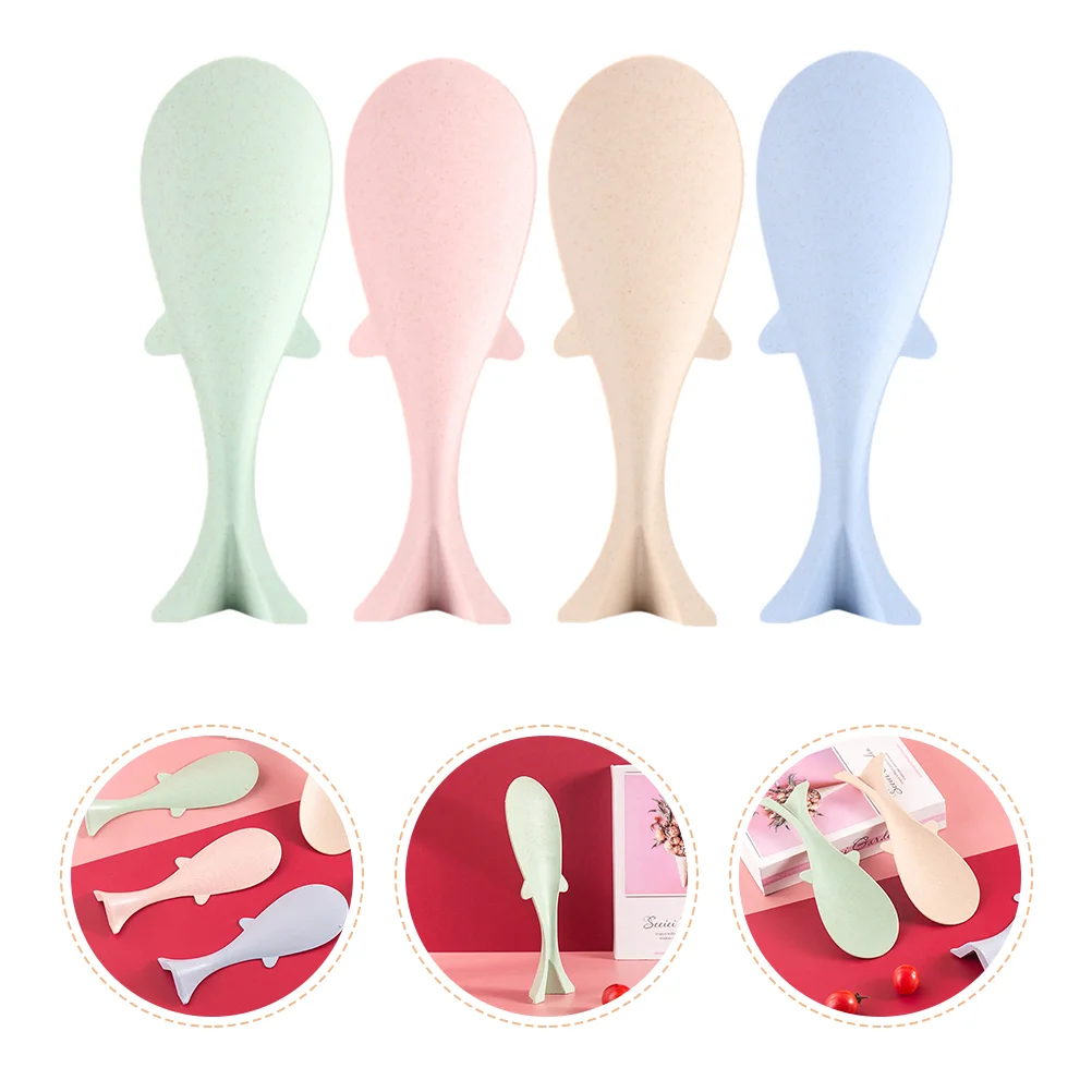 

Rice Spoon Paddlekitchen Standing Scooper Cooking Cooker Spatula Stick Ladle Serving Scoop Non Standable Table Fry Soup Poon