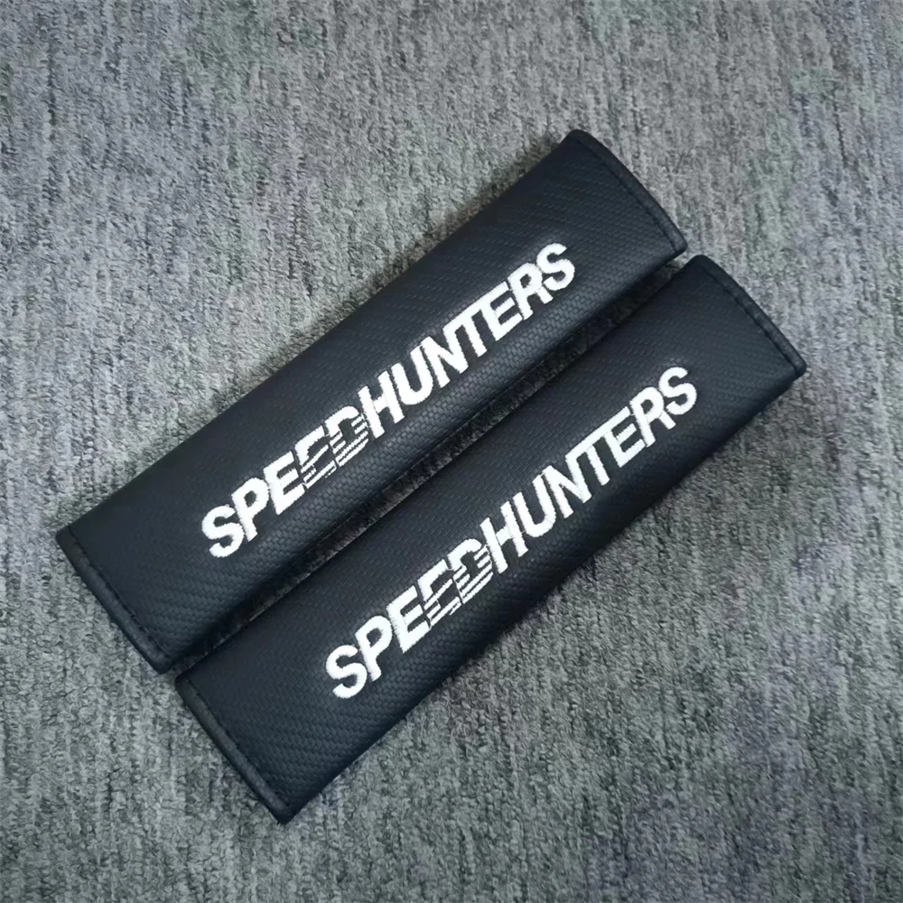 Jdm автомобильный ремень безопасности чехол из углеродного волокна кожаные