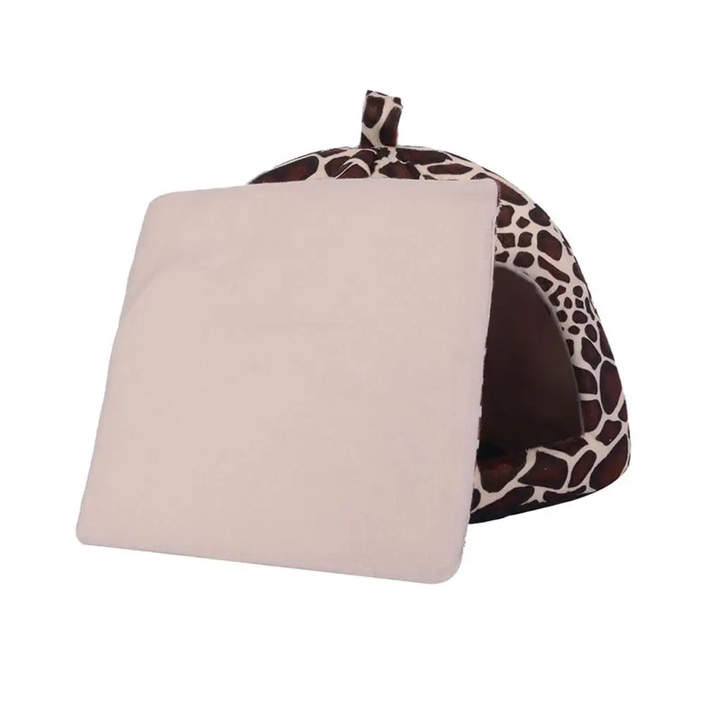 Kennel Doggy Fashion Cushion Basket Soft Strawberry Pet Dog Cat House Tent Small Dogs Kitten Bed |
