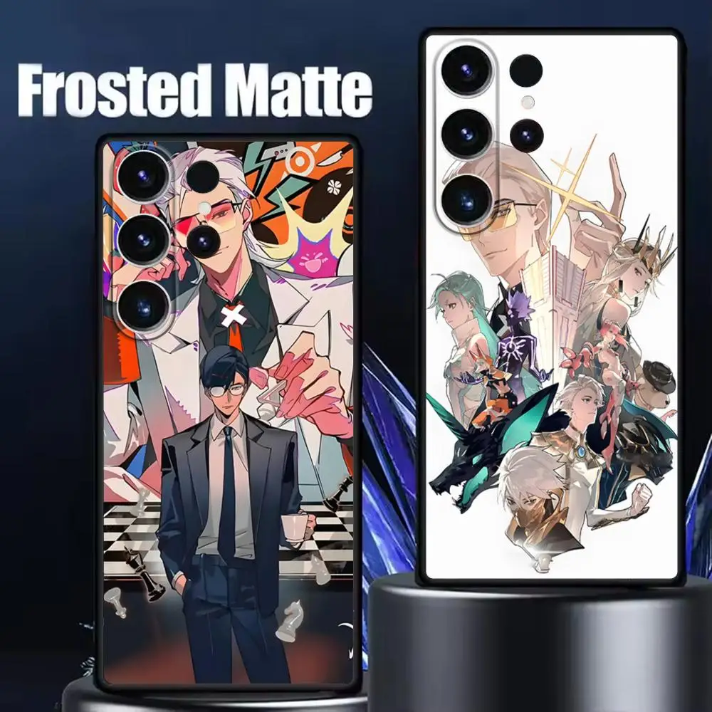 Фото Чехол для телефона Cool TO BE HERO X Anime для Samsung Galaxy S26 S25 S24 S23 S22 S21 Plus Ultra Note20, мягкий, черный №2