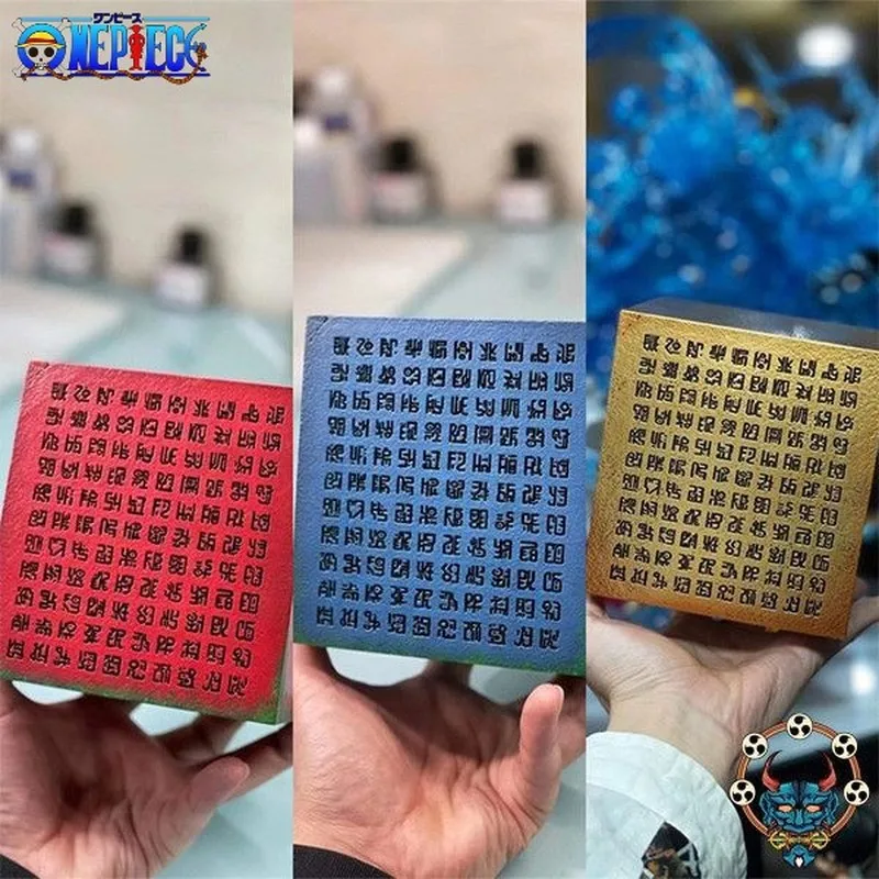 

Аниме-фигурка 11,5 см, One Piece, исторический текст, периферическая манга, статуя из смолы, орнамент, коллекционные модели игрушек