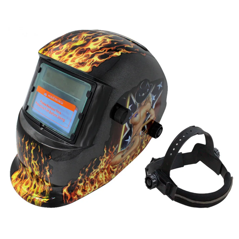 

Automatic Darkening Welding Mask for Welding Helmet Goggles Light Filter Welder's Soldering Work welder cap mma tig beauty weld