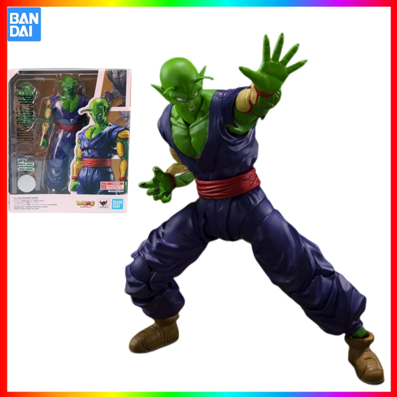 

In Stock Bandai Original S.H. Figuarts Anime Seven Dragon Ball SUPER HERO Piccolo Action Figure Collection Model Toy