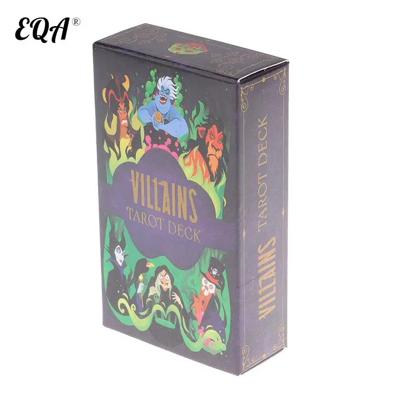 

New 78pcs/set Villains Tarot Board Games For Fate Divination Party Entertainment Card Games Tarot Cards