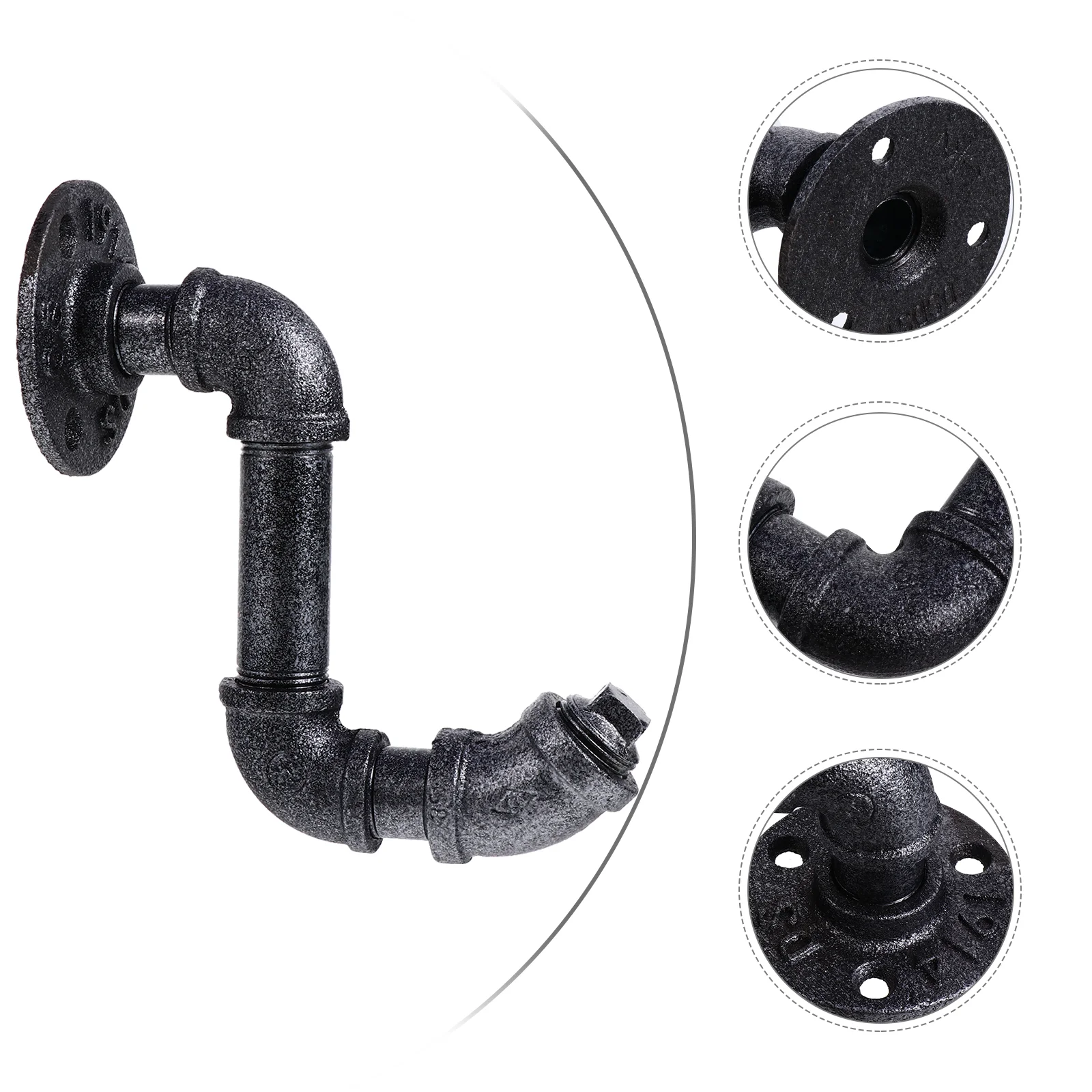 

Настенная подвесная железная корзина с крючками для одежды и шляпы