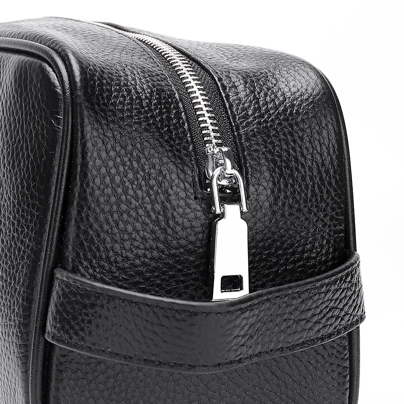 New men's leather clutch bag High Quality Fashion Bags Men's Leather Casual Large Capacity Clutches Envelope Bags