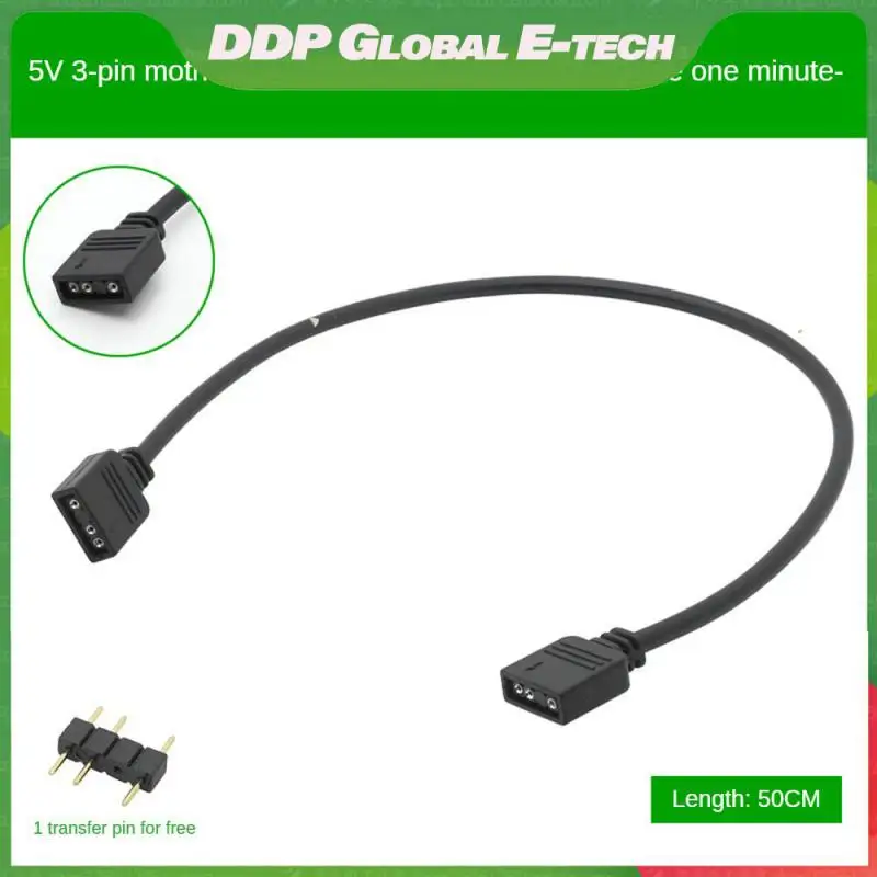 

Durable Splitter Stable Power Supply Extension Cord Soft And Resistant To Bending Wear Resistance And Pull Resistance Black 30cm