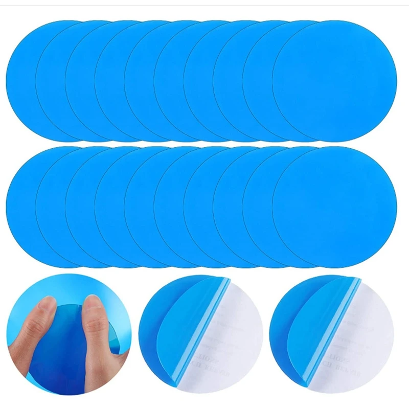 

Vinyl Pool Liner Patch Boat Repair Vinyl Rubbers,Self-Adhesive PVC Repair Patch