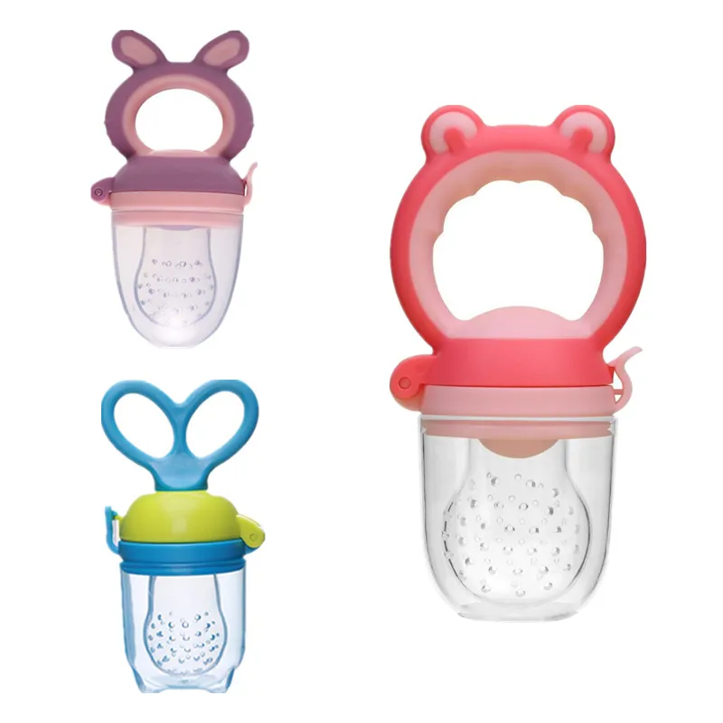 

Rabbit Ear Baby Fresh Food Fruit Feeder Nibbler Pacifier Bottle Infant Children Suck Nipple Teat Pacifier Bottle Juice Feeder