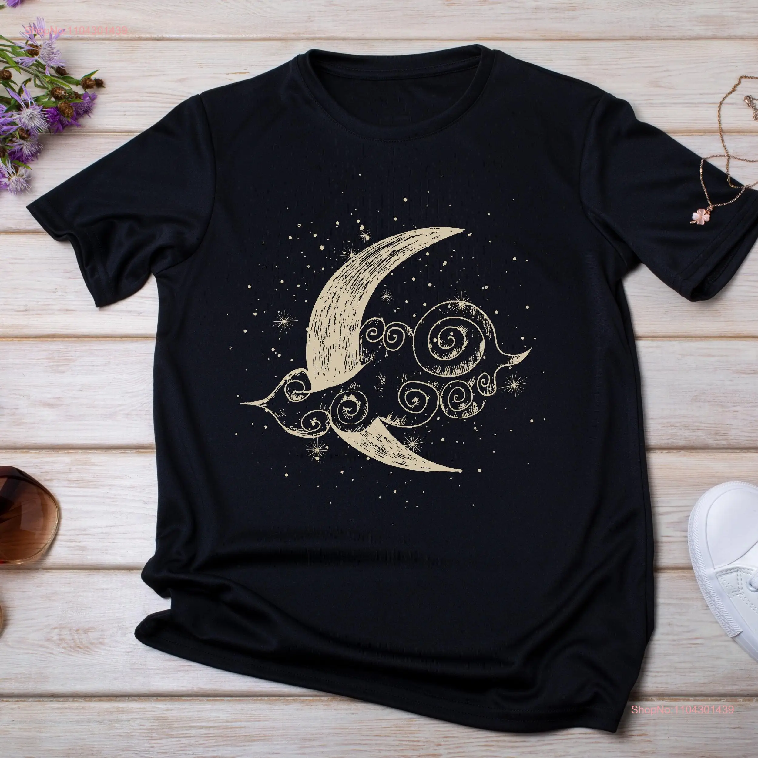 Футболка Moon для любителей бохо небесная астрология астрономия космическое
