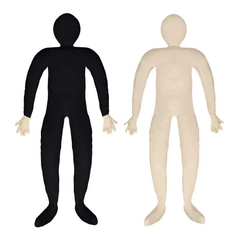 

Halloween Posing Dummy Life Size cotton Stuffed Mannequin With Hands Tall Posable Halloween Posing Dummy For Yard Decorations