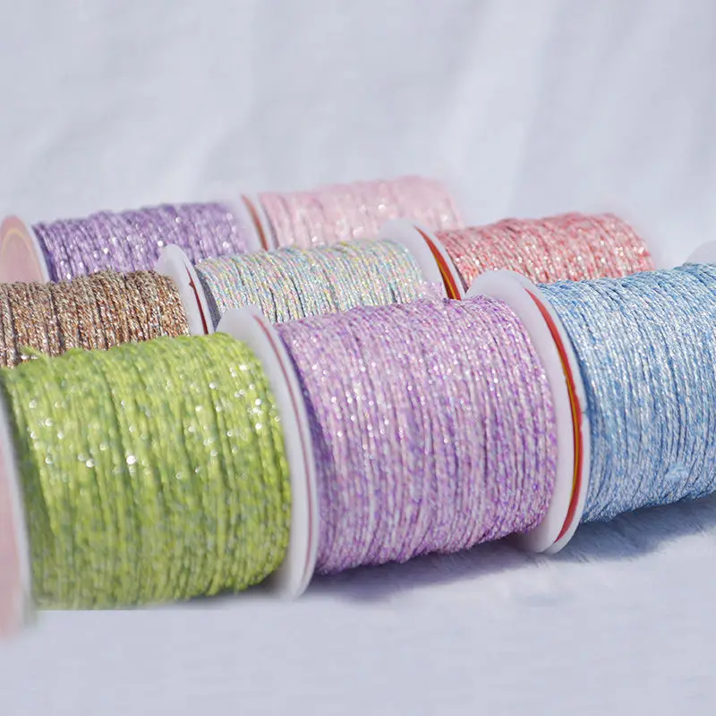 

100m/2mm 2 Strands Polypropylene Rope For Home Decoration Accessories DIY Handmade Colored Thread Textile Décor