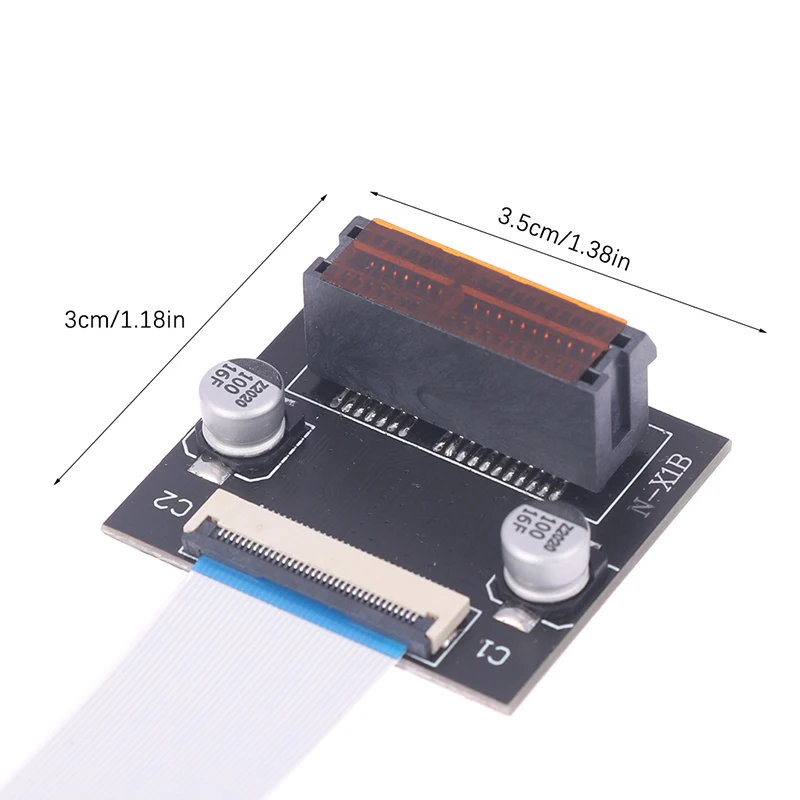 Pci-e1X FPC PCI-E Экспресс 1X Райзер удлинитель с одним слотом высокоскоростной кабель x1