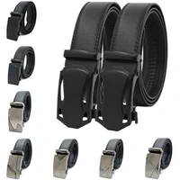 real shot mens automatic belt imitation leather pu belt running volume gift leopard head sports car buckle youth pants belt