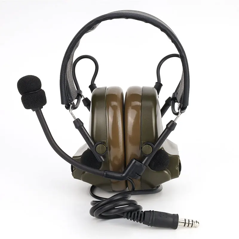 Z TAC Tactical Headset Softair Comtac II Tactcal Headphones Pickup Noise Canceling Airsoft Military Active Accessories Headset