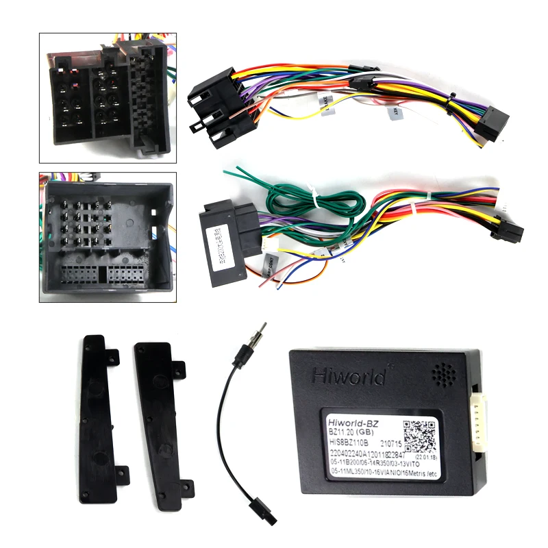 9-дюймовая Автомобильная Панель Для Крепления Радиоприемника Mercedes-Benz C-CLASS W203 CL203