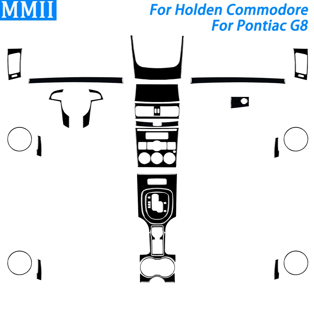 Для Pontiac G8 2008-2009 для Holden Commodore 2006-2012 Piano Black Gear Shift Air Outlet Trim Set автомобильные