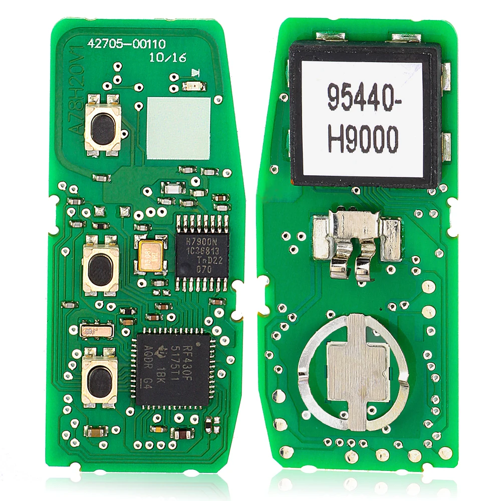 KEYECU 95440-H9000 для KIA Rio 2017 2018 оригинальный OEM печатная плата смарт-брелок с