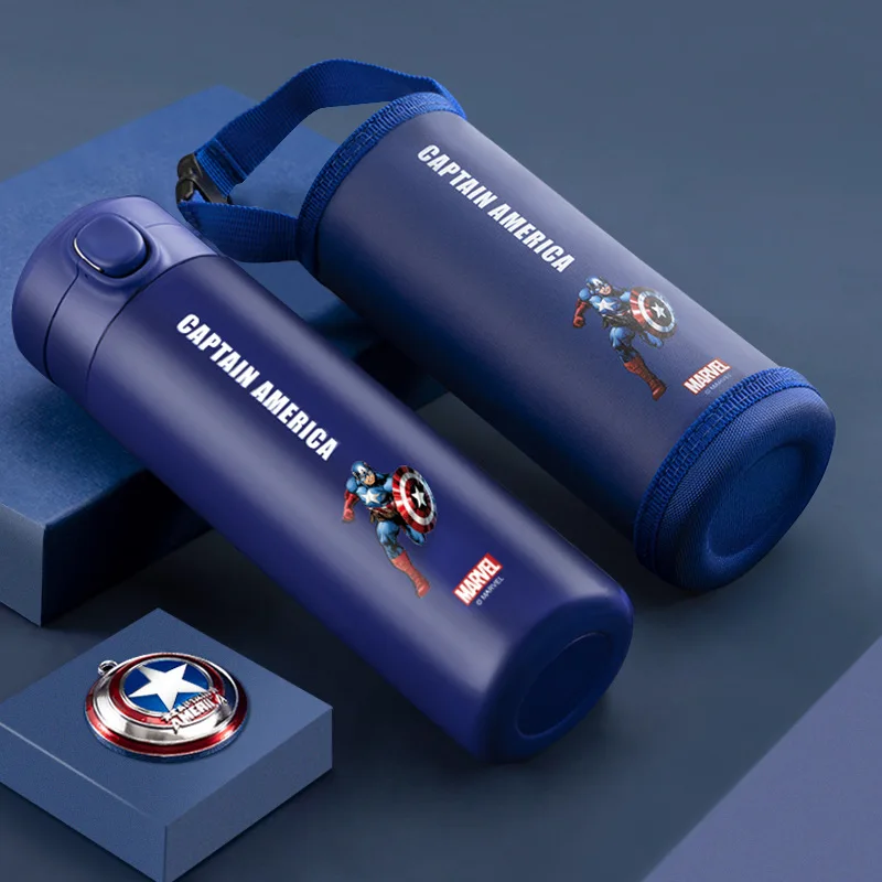 

Термосы Марвел, 400/500 мл, портативные, с крышкой для чашки