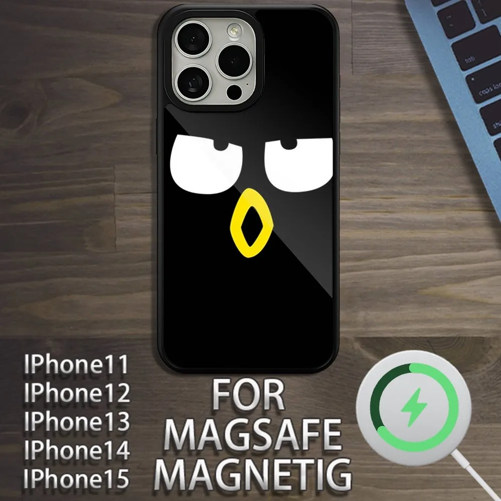 B-Badtz maruS чехол для телефона iPhone 15 14 13 12 11 Pro Max Plus Magsafe Магнитный беспроводной