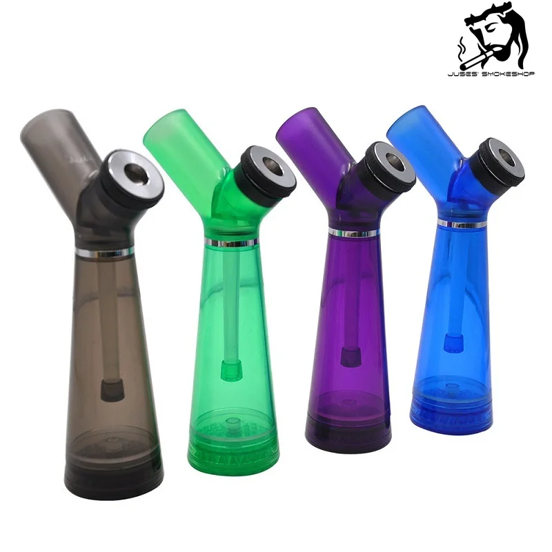 

JUSES' SMOKESHOP New Featured Plastic Creative Cup Tobacco Grinder With Straw Set Hookah Accessories Decorative Ornaments
