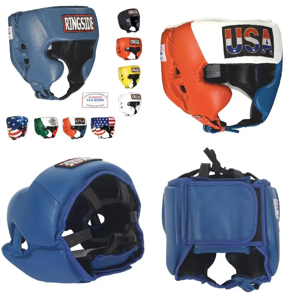 

Red, White & Blue Professional Medium Boxing Headgear for Maximum Protection: Maximum Safety, Sharply-Designed Look.