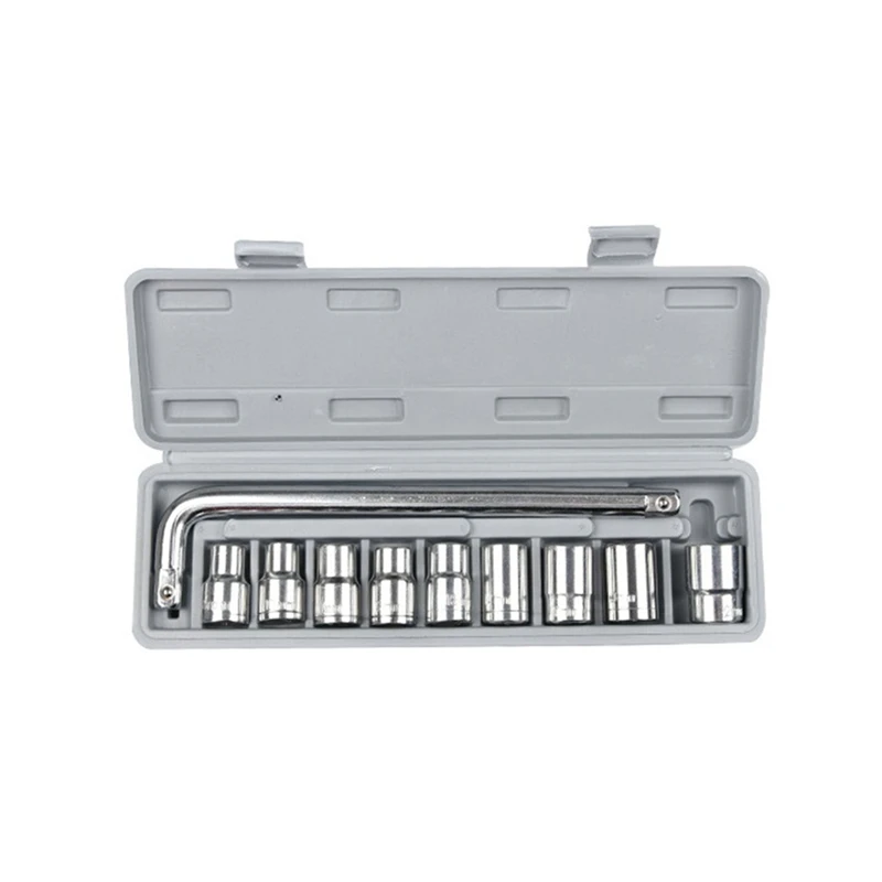 Набор инструментов с храповым механизмом комплект из 10 предметов для