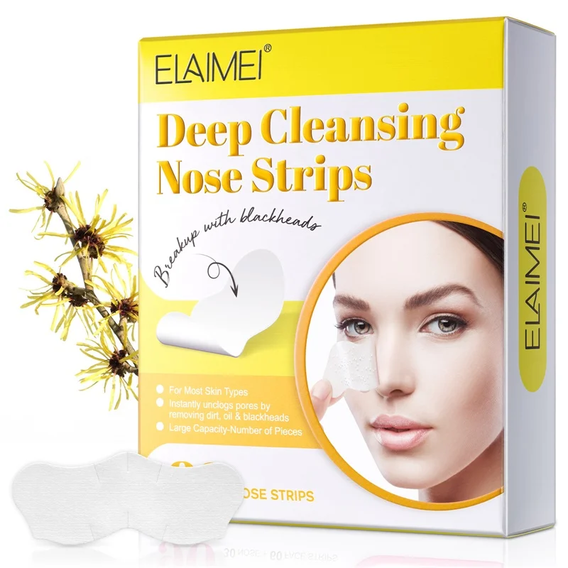 

80pcs Blackhead Remover Strips Nose Pore Strips Skincare Deep Cleansing Nose Stripspeeling Blackhead Remover
