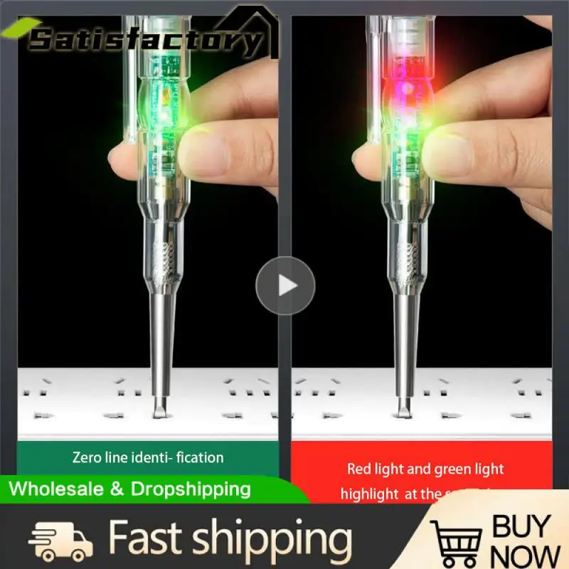 

Multi-functional Electrometer Led Color Light Dual-purpose Stylus Induction Stylus Electrician Special Circuit Tester