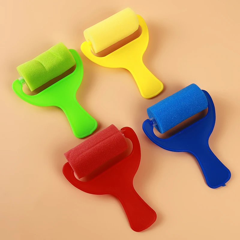 4 шт. детский губчатый валик для рисования | Дом и сад